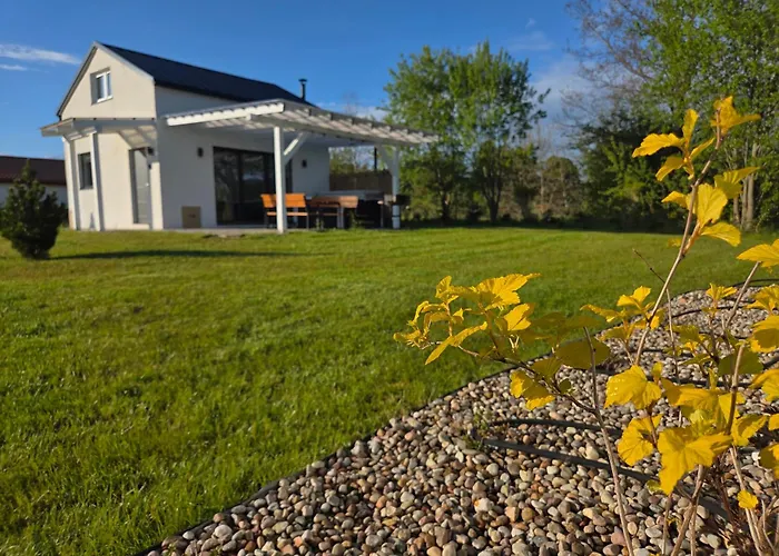 Leczyce Domek Maryja Z Prywatnym Duzym Jacuzzi I Sauna Przystan Pod Niebem תמונה