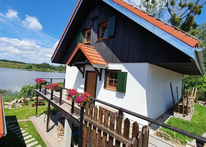fotos do Lake House Podwilczyn With Sauna, Beach, Amazing View, Forests And Bikes